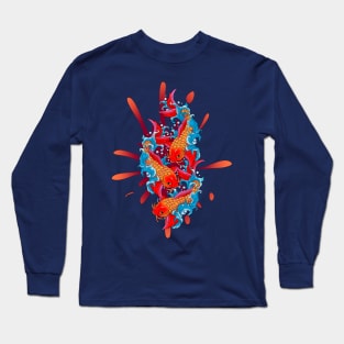 Japanese goldfish Long Sleeve T-Shirt